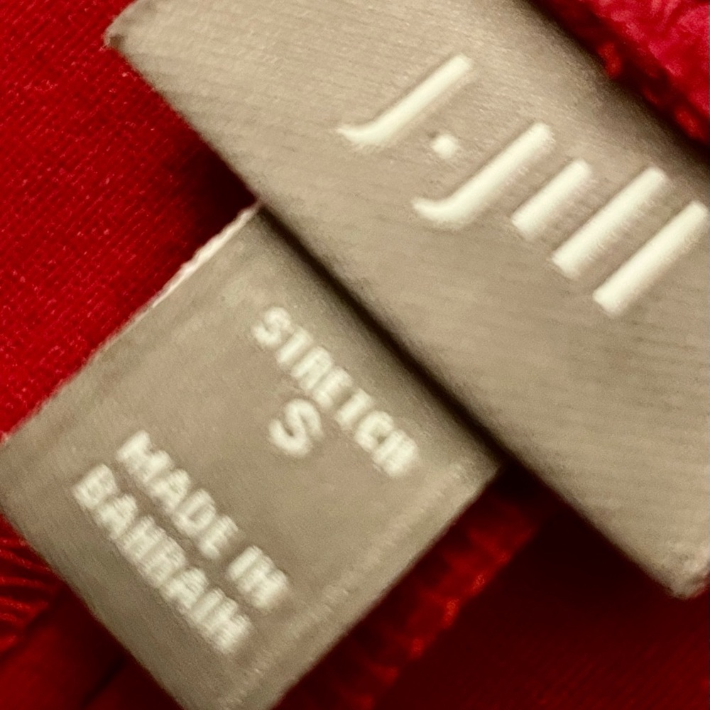 J.Jill Red Skirt. Size Small. In excellent condition.